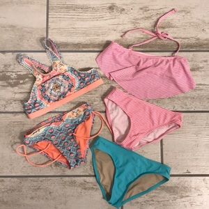 Girls size 8 bikini bundle